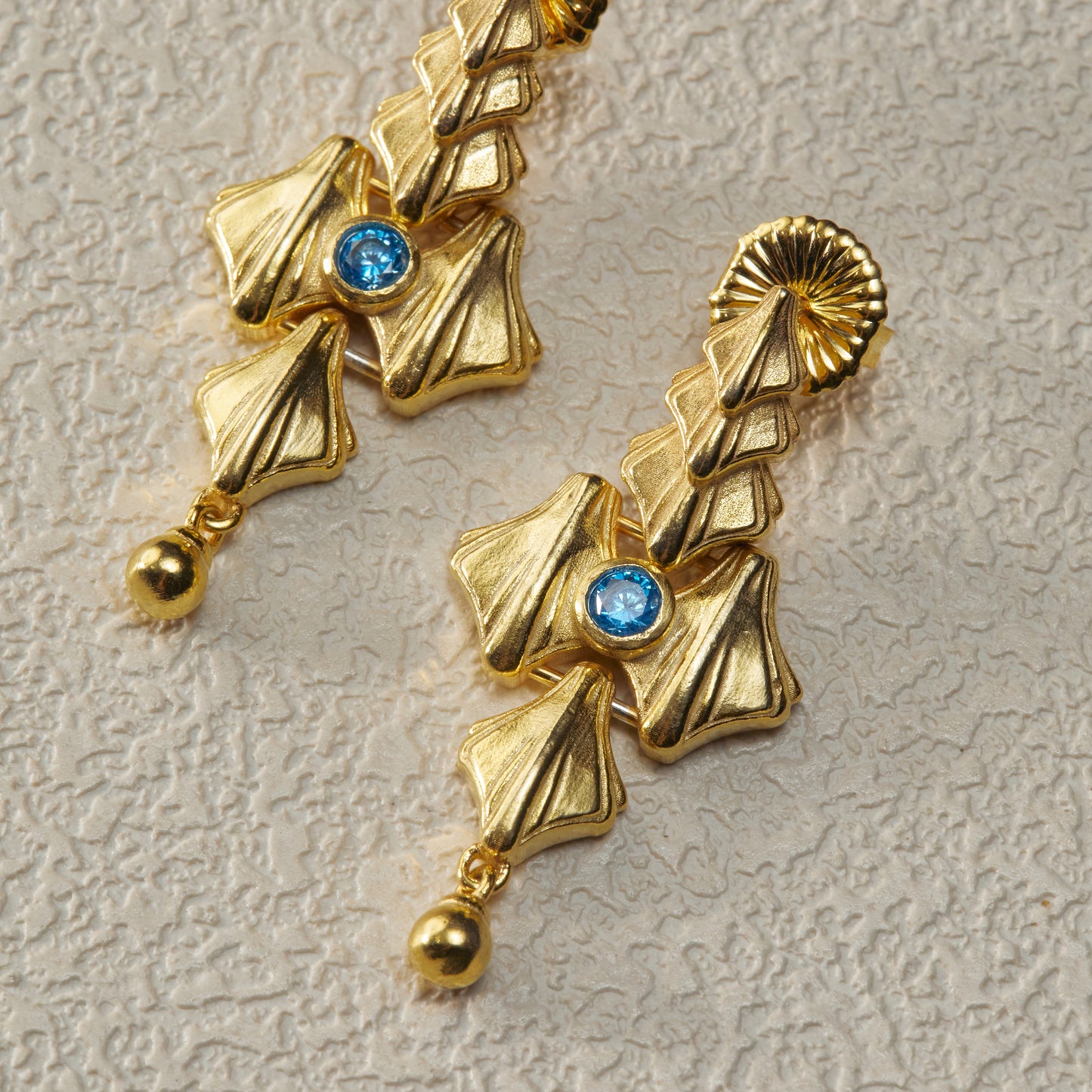 Earrings - Gold Plated Brass