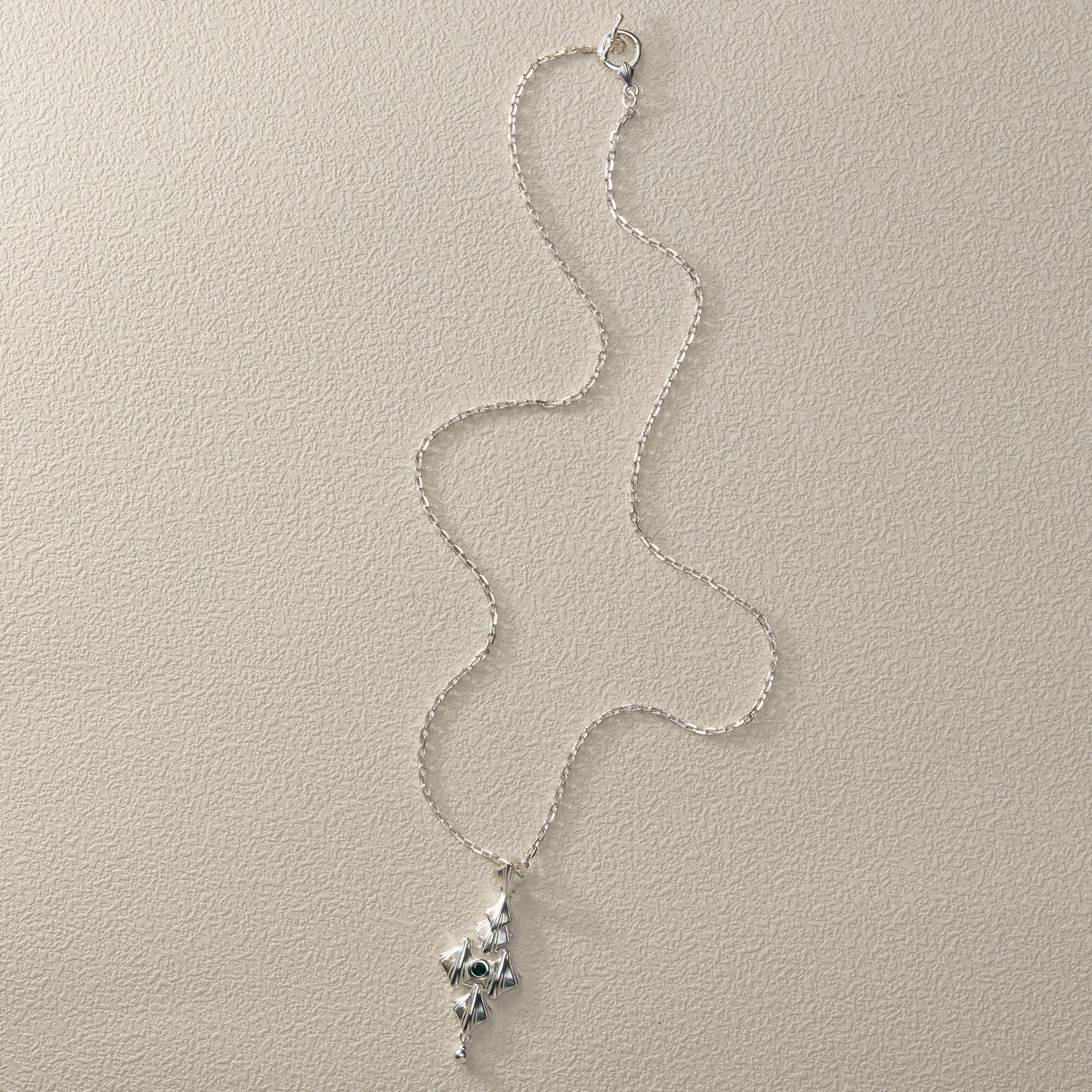 Large Pendant Necklace - Silver