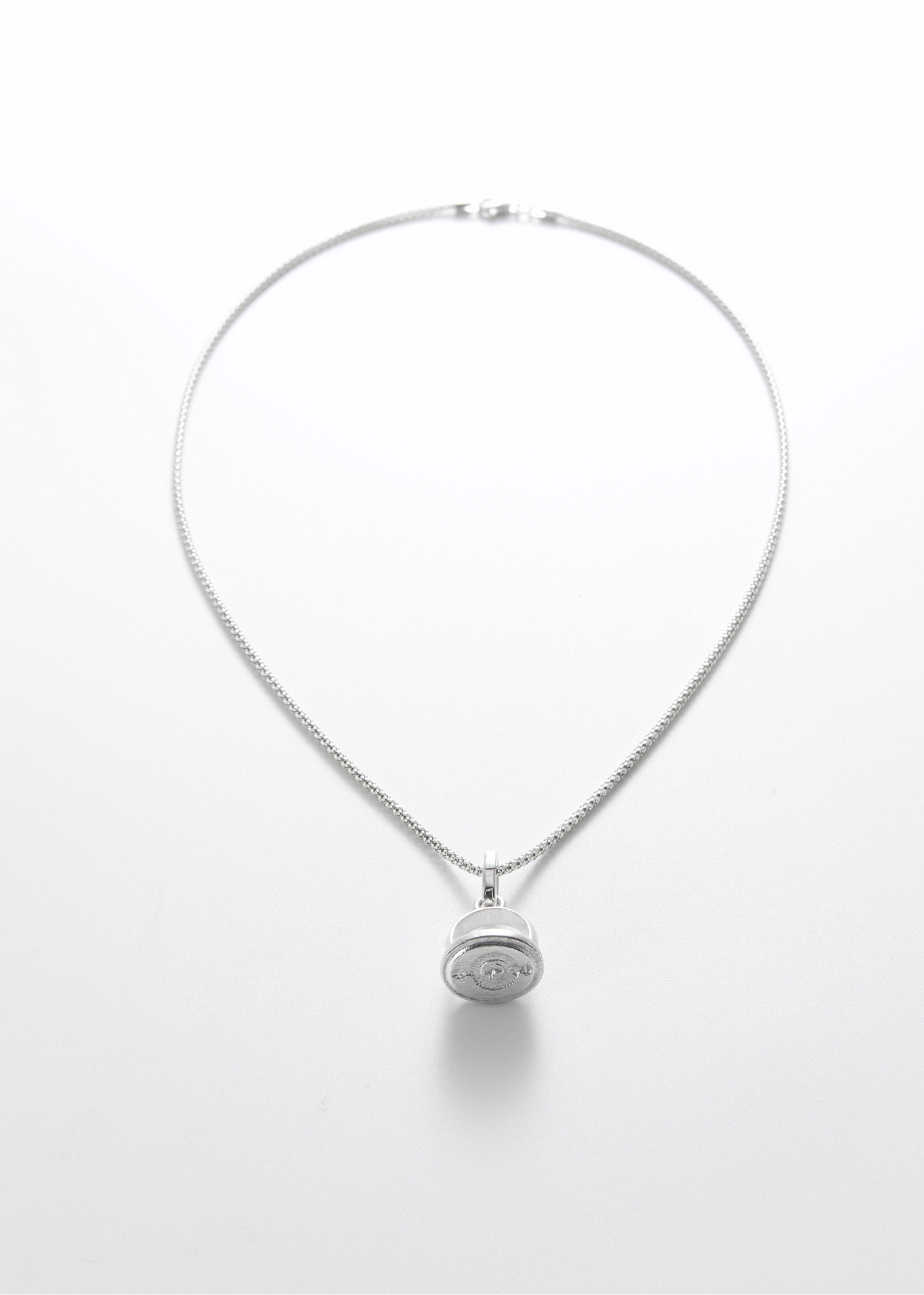 Signet Pendant Necklace